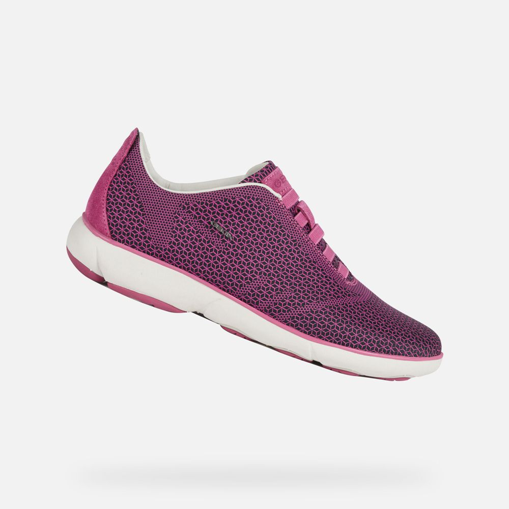 Geox Sneakers Pink Nebula - Geox Womens Shoes - MAOWDH936